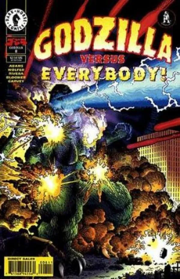 Cover of Godzilla #8