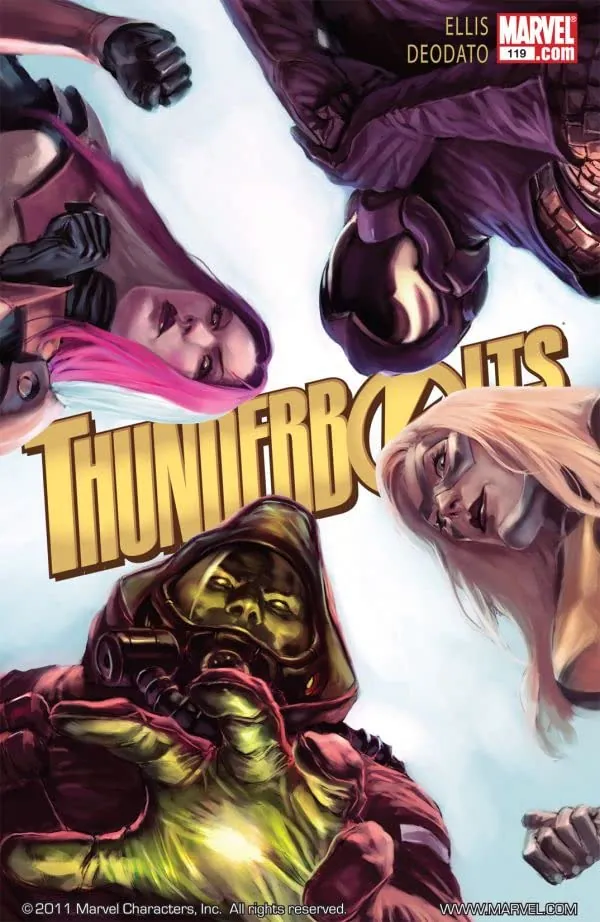 Cover of Thunderbolts #119