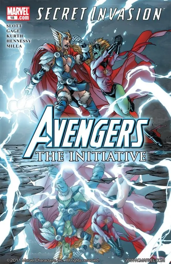 Cover of Avengers: The Initiative #18