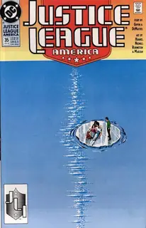 Cover of Justice League America #35