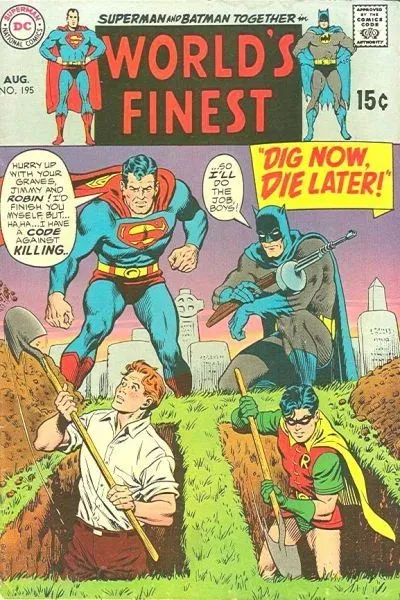 Cover of World's Finest Comics #195