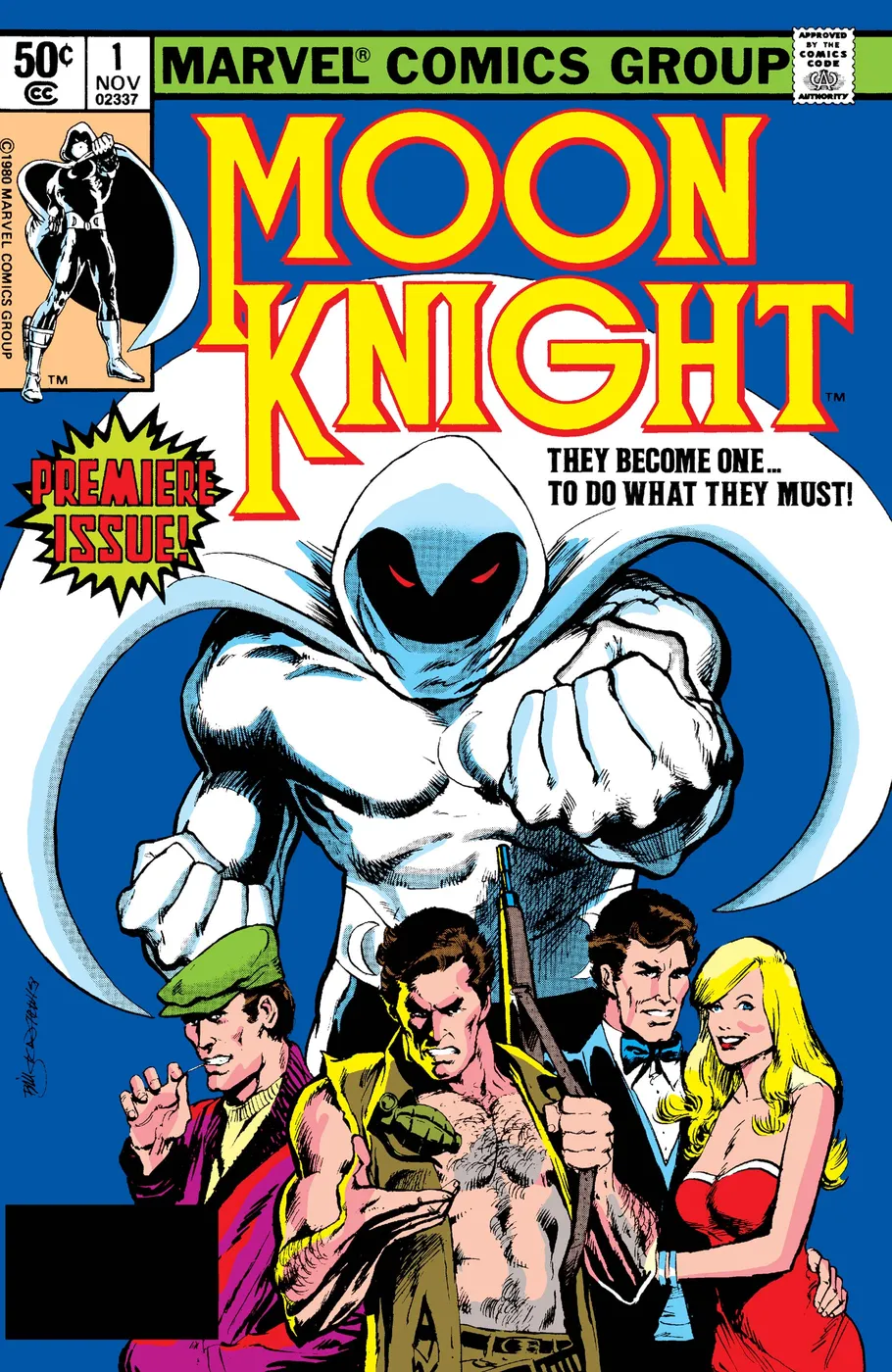 Cover of Moon Knight #1