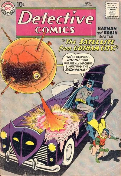 Cover of Detective Comics #266