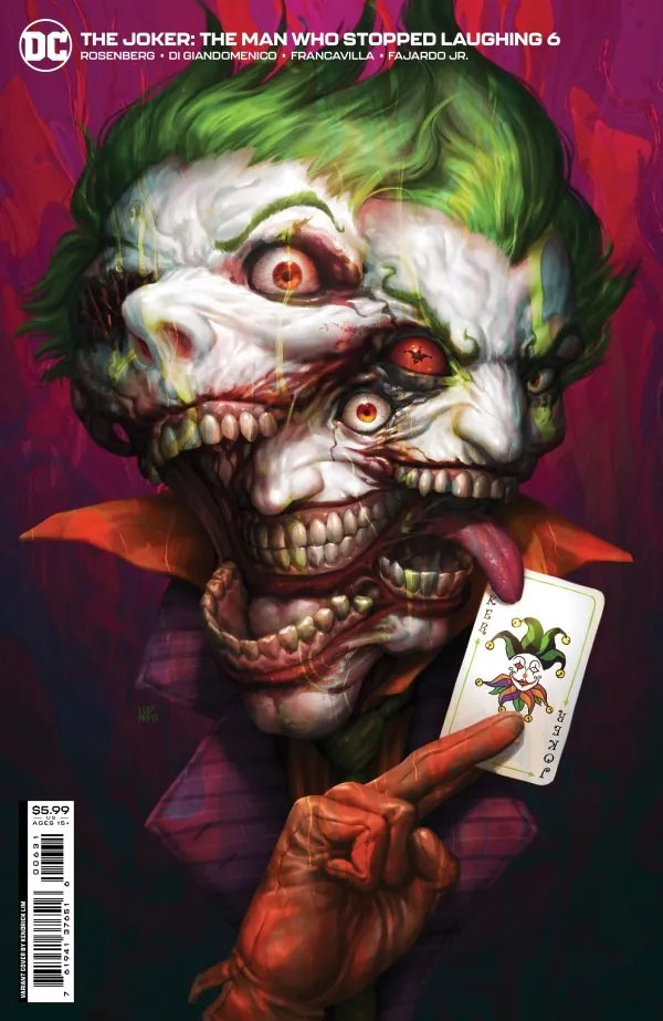 Cover of The Joker: The Man Who Stopped Laughing #6