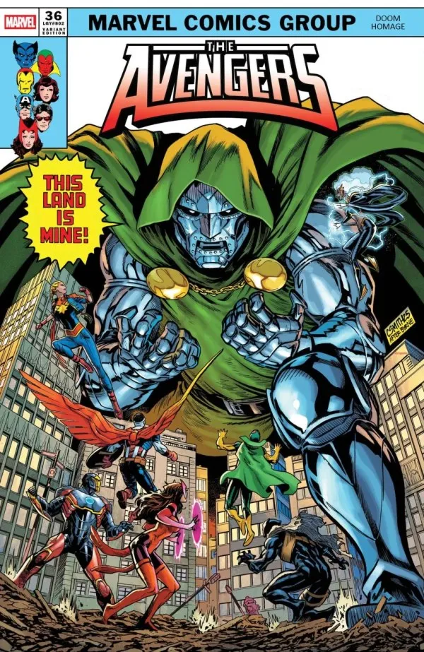 Cover of Avengers #36 (802)