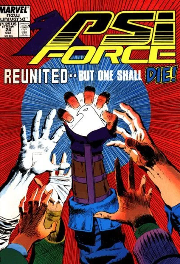 Cover of Psi-Force #24