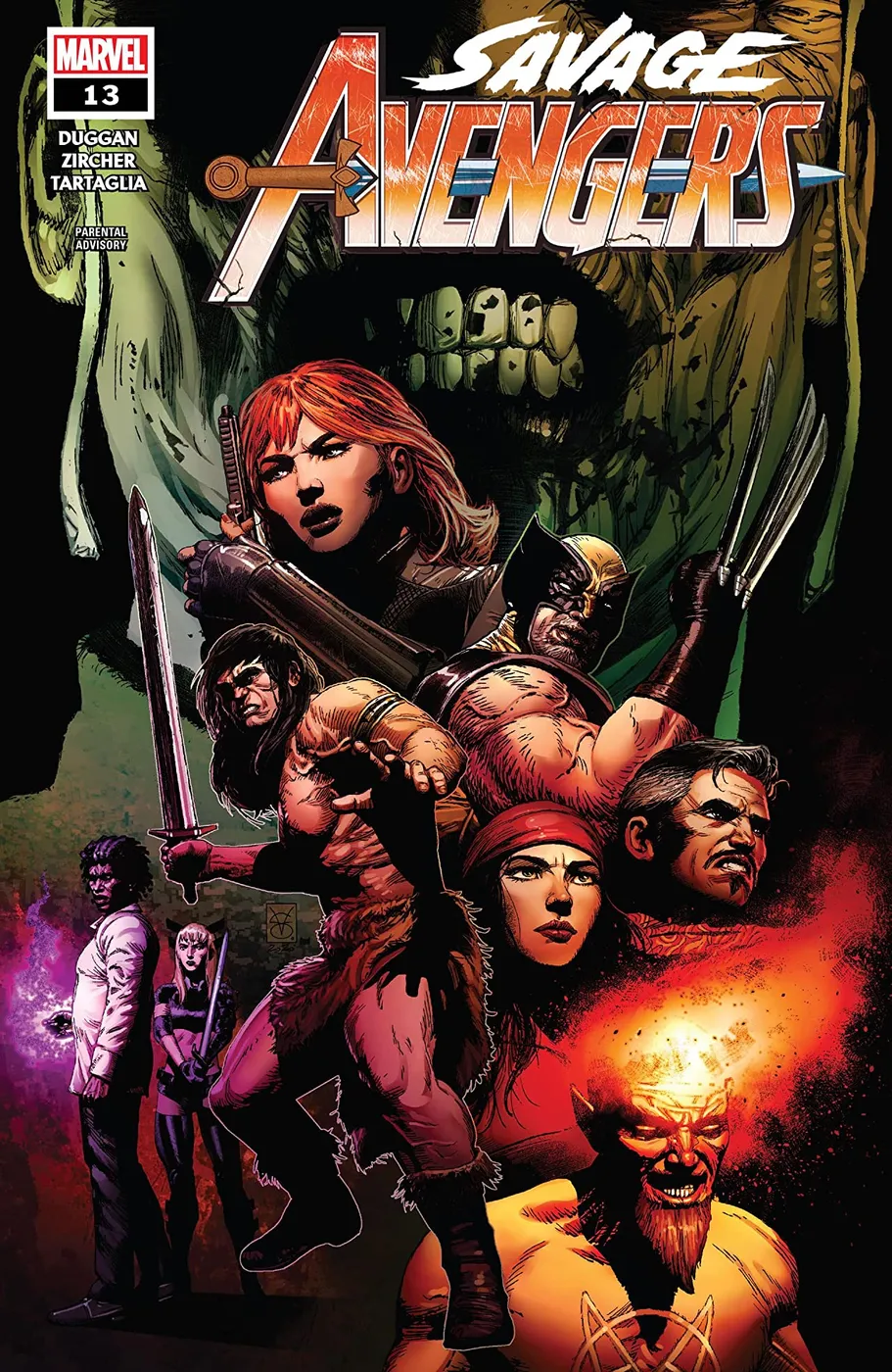 Cover of Savage Avengers #13