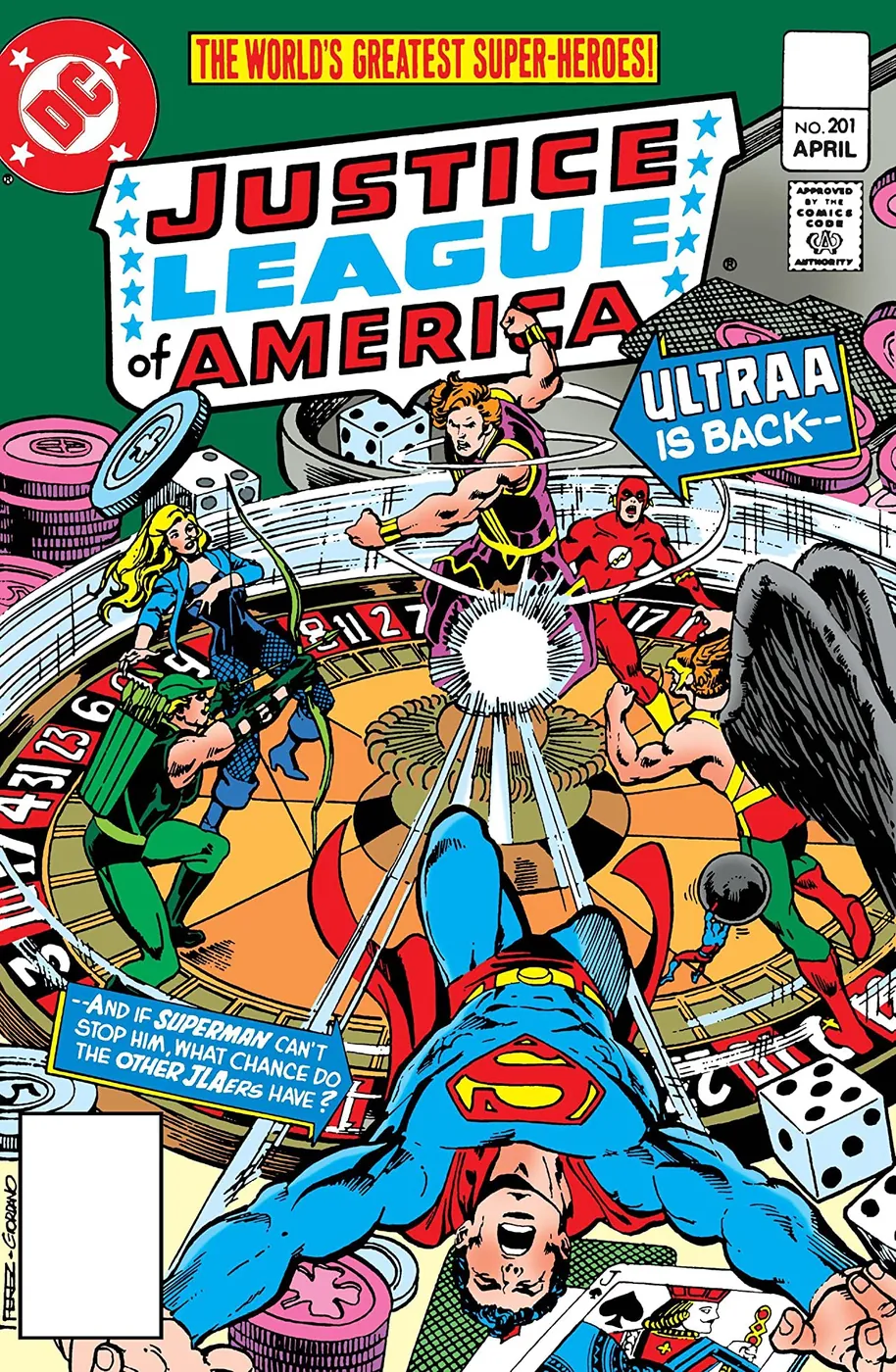 Cover of Justice League of America #201