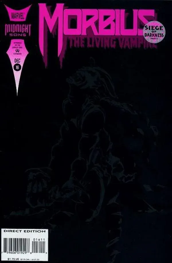 Cover of Morbius: The Living Vampire #16
