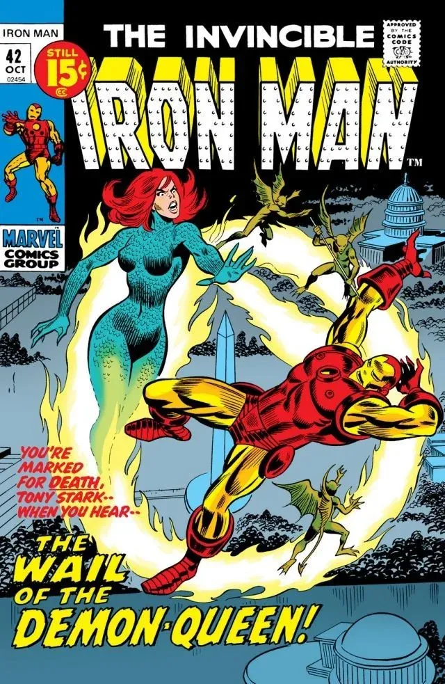 Cover of Iron Man #42