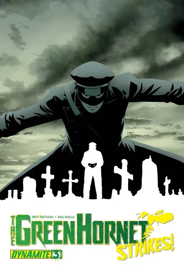 Cover of The Green Hornet Strikes! #3