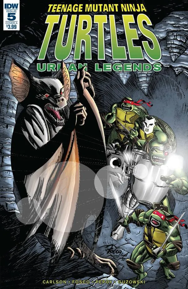 Cover of Teenage Mutant Ninja Turtles: Urban Legends #5