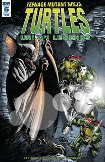 Cover of Teenage Mutant Ninja Turtles: Urban Legends #5