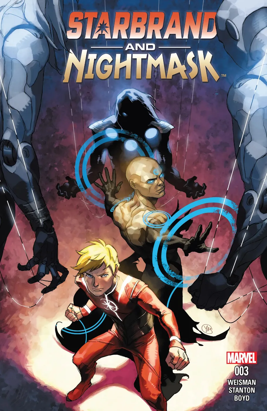 Cover of Starbrand and Nightmask #3
