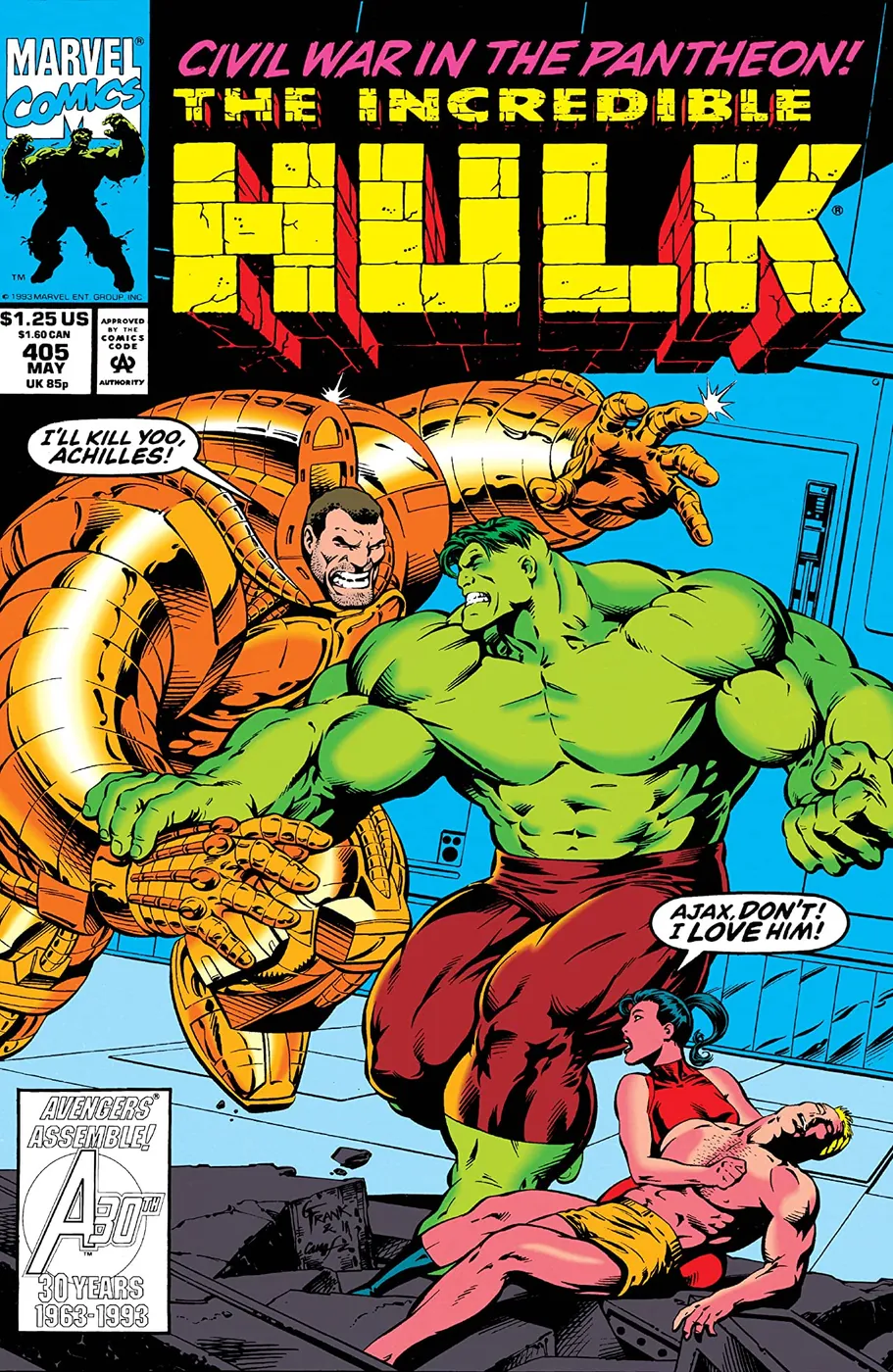 Cover of The Incredible Hulk #405