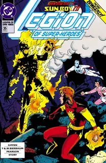 Cover of Legion of Super-Heroes #35