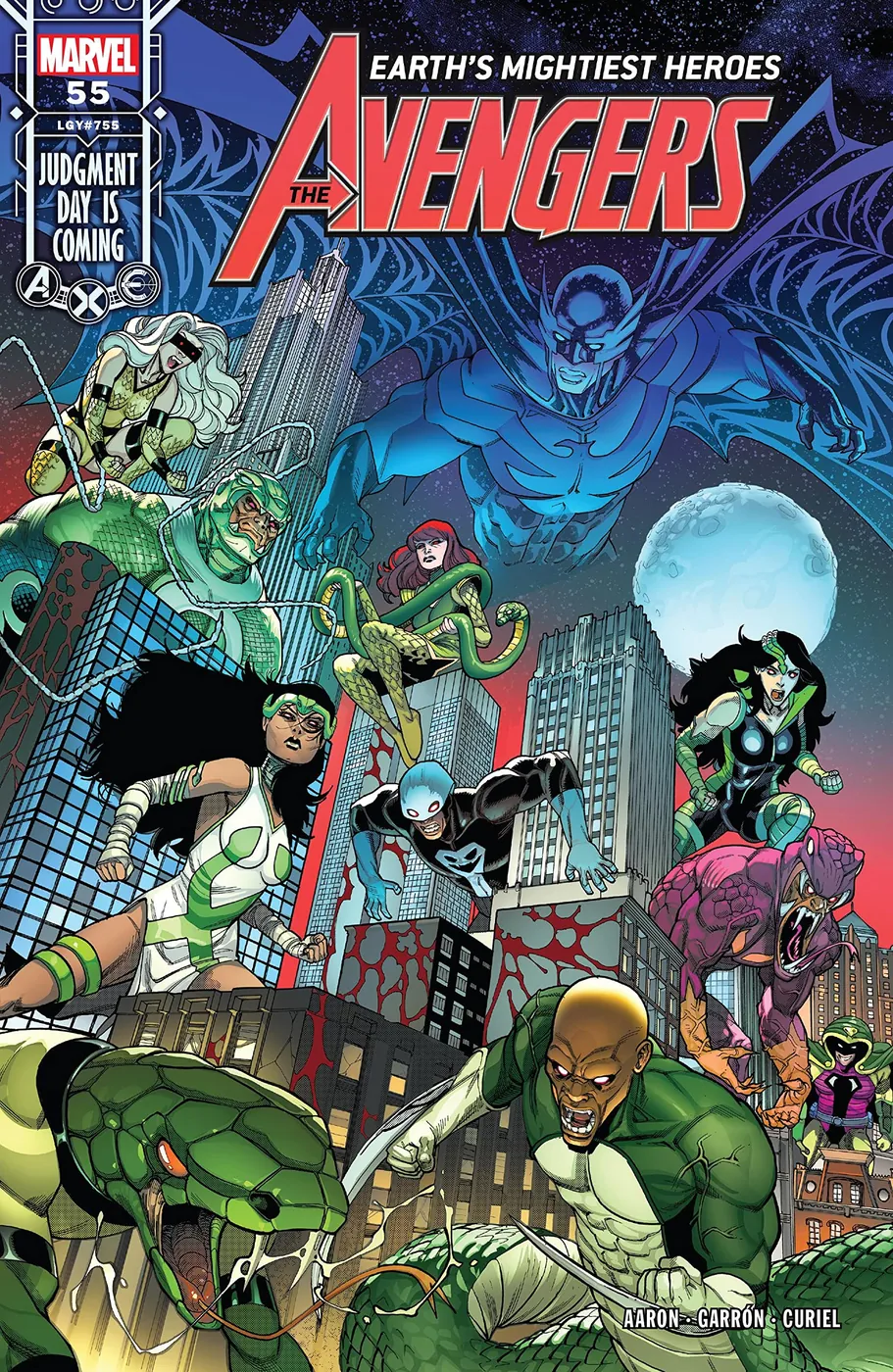 Cover of Avengers #55 (755)