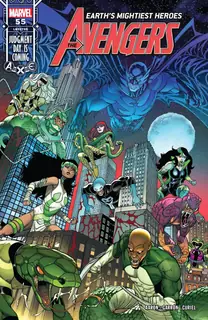 Cover of Avengers #55 (755)
