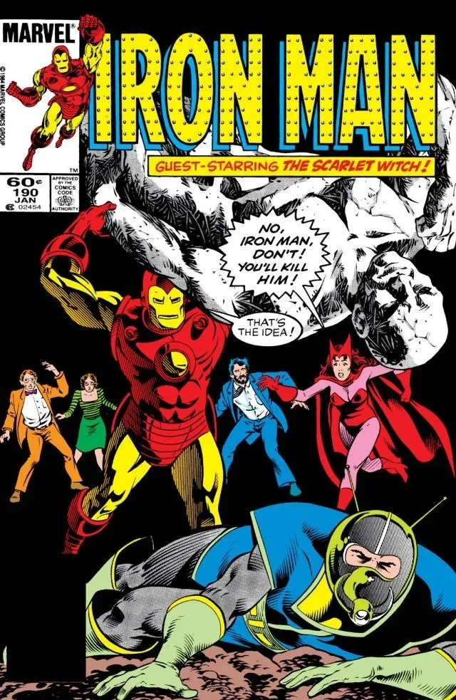 Cover of Iron Man #190