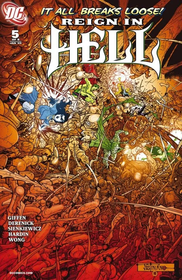 Cover of Reign in Hell #5