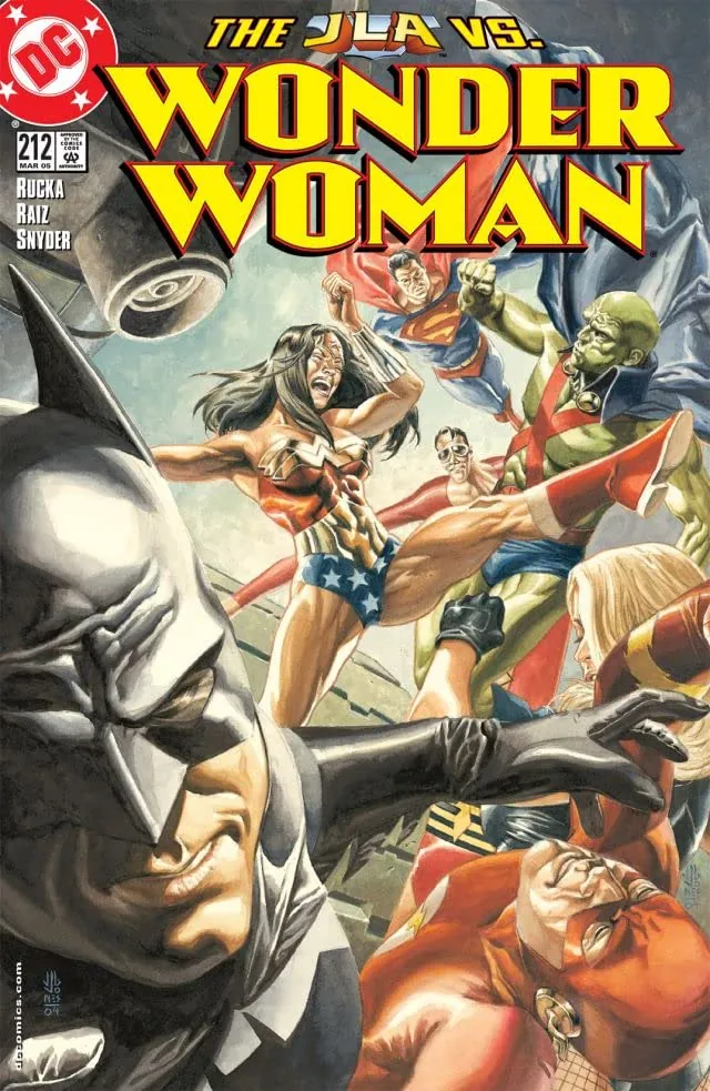 Cover of Wonder Woman #212