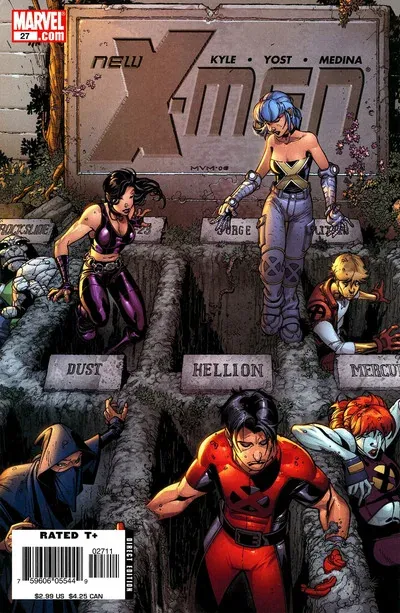 Cover of New X-Men #27