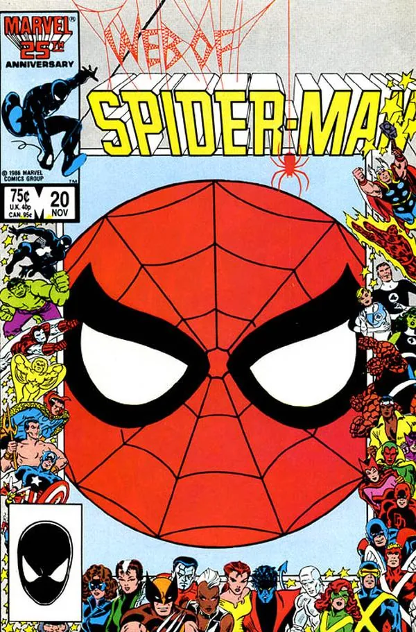 Cover of Web of Spider-Man #20
