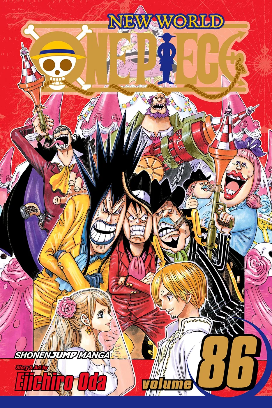 Cover of One Piece #86