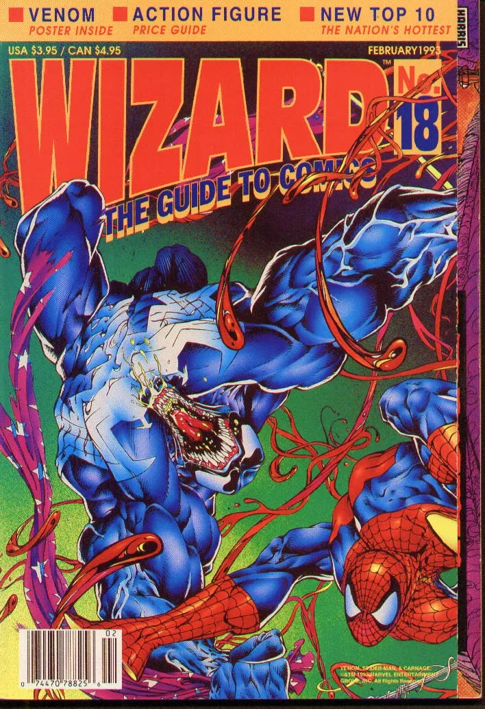 Cover of Wizard: The Comics Magazine #18