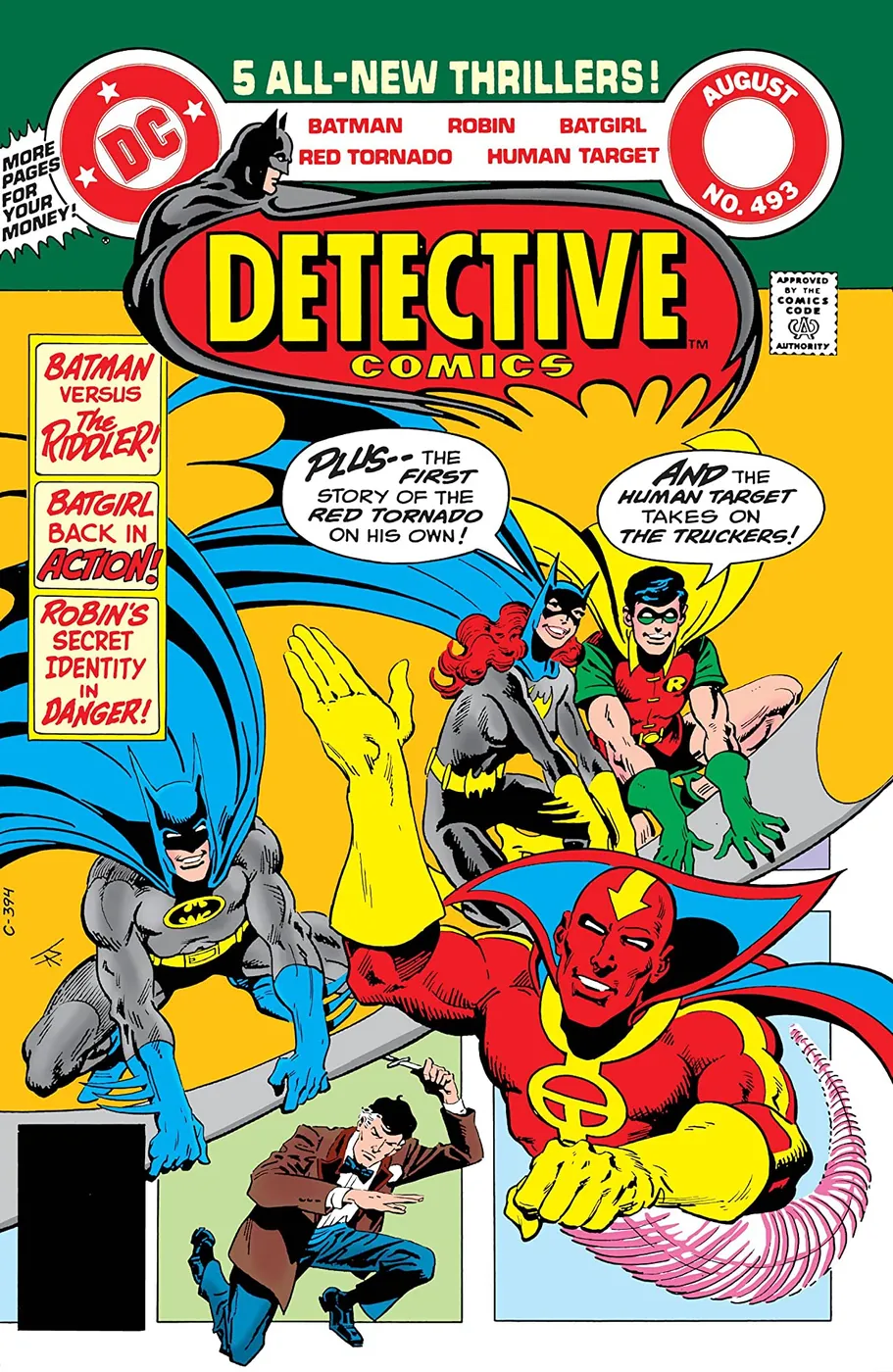 Cover of Detective Comics #493