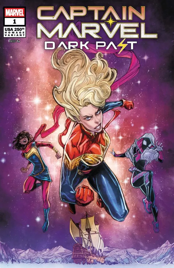 Cover of Captain Marvel: Dark Past #1
