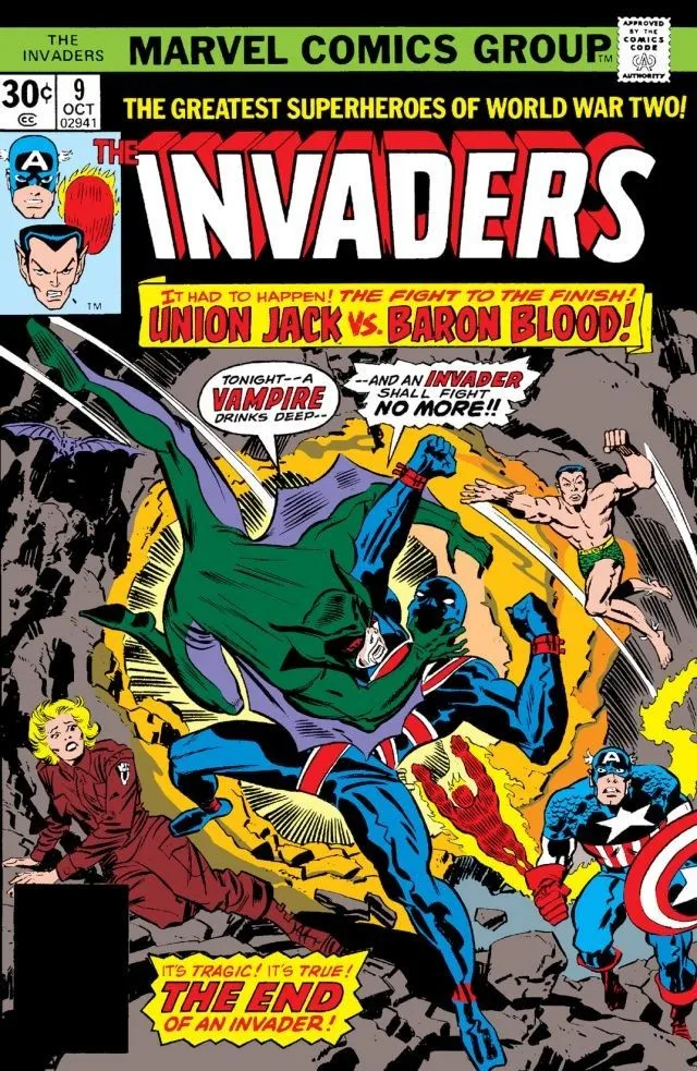 Cover of The Invaders #9