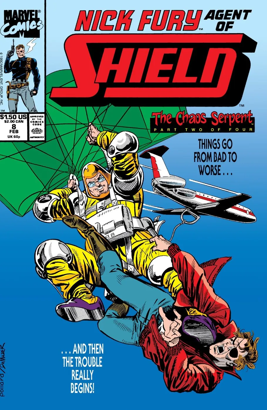 Cover of Nick Fury, Agent of S.H.I.E.L.D. #8