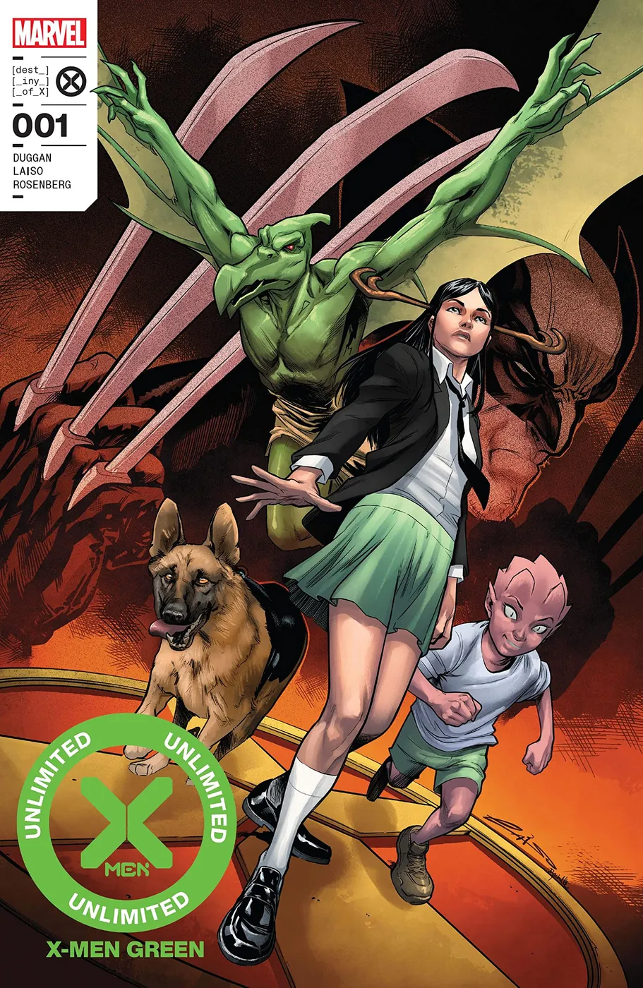 Cover of X-Men Unlimited: X-Men Green #1