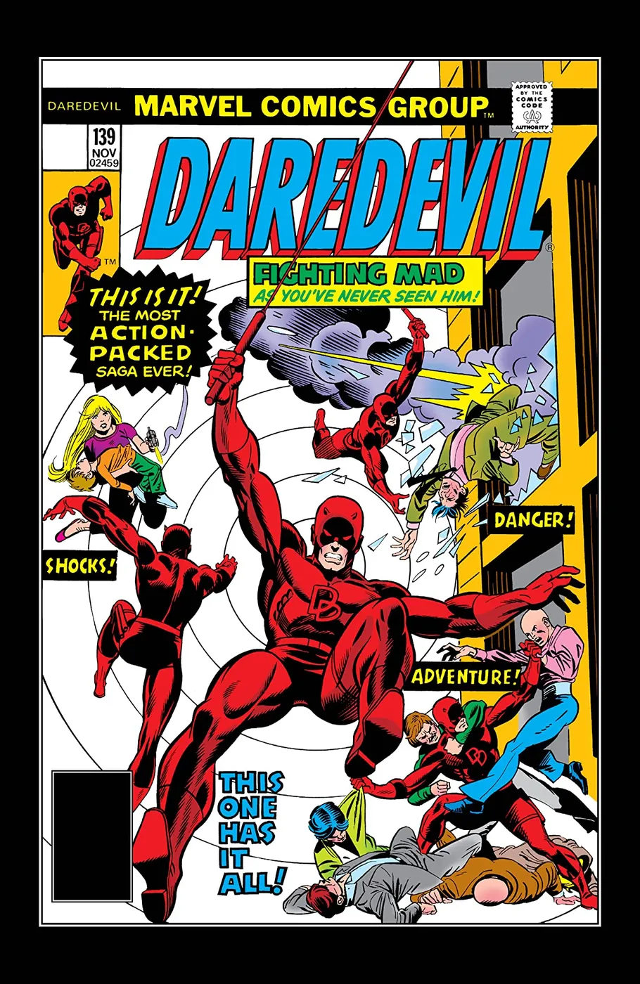 Cover of Daredevil #139