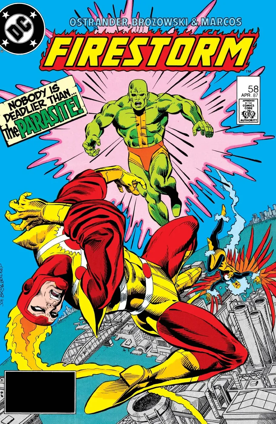 Cover of The Fury of Firestorm #58