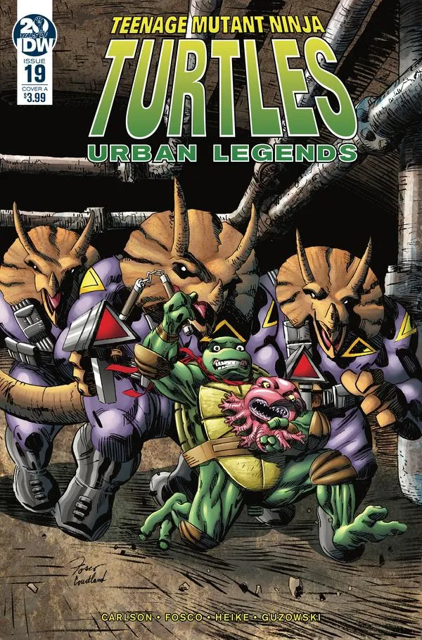 Cover of Teenage Mutant Ninja Turtles: Urban Legends #19