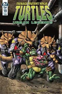 Cover of Teenage Mutant Ninja Turtles: Urban Legends #19