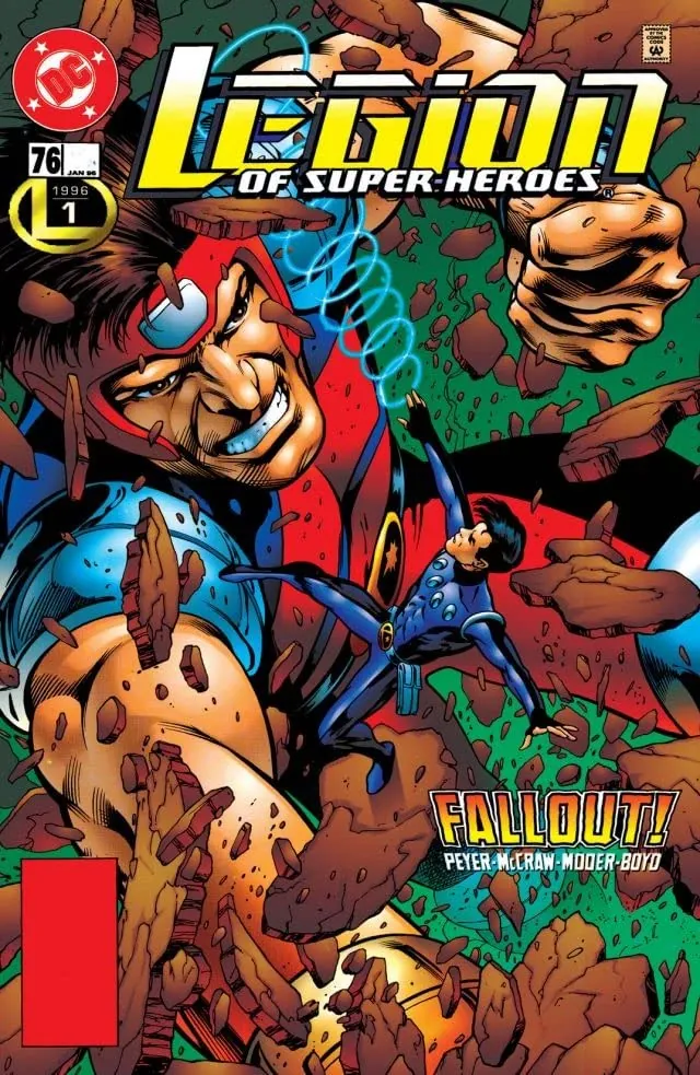 Cover of Legion of Super-Heroes #76