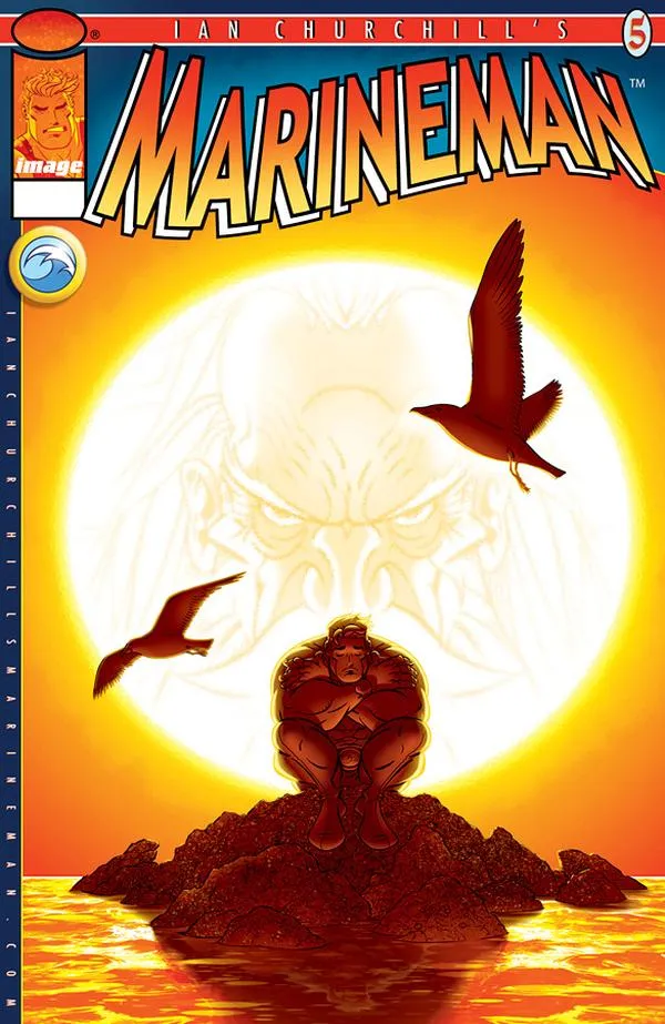 Cover of Ian Churchill's Marineman #5