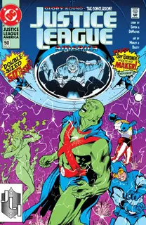 Cover of Justice League America #50