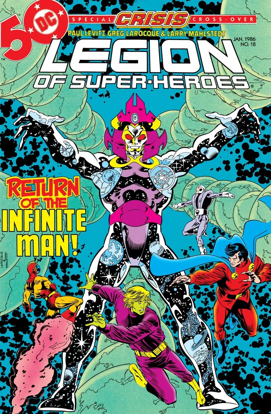 Cover of Legion of Super-Heroes #18