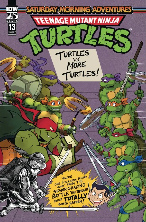 Cover of Teenage Mutant Ninja Turtles: Saturday Morning Adventures #13