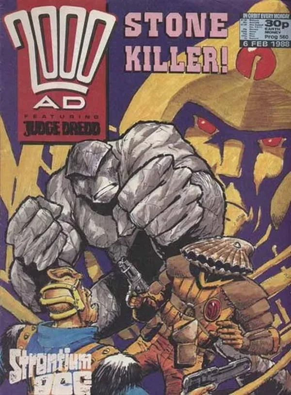 Cover of 2000 AD #560