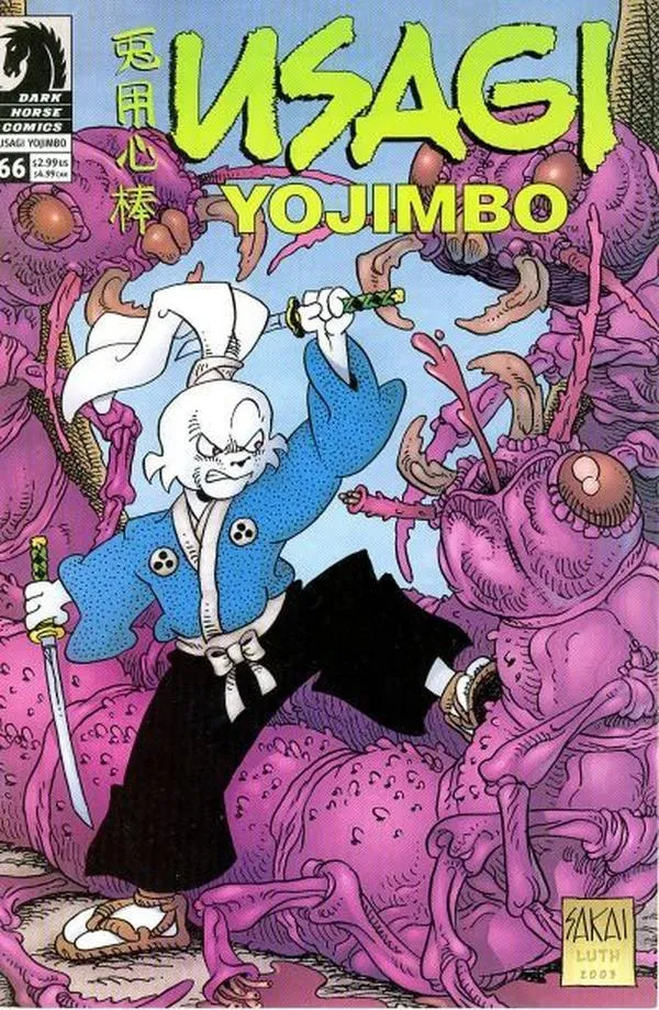 Cover of Usagi Yojimbo #66