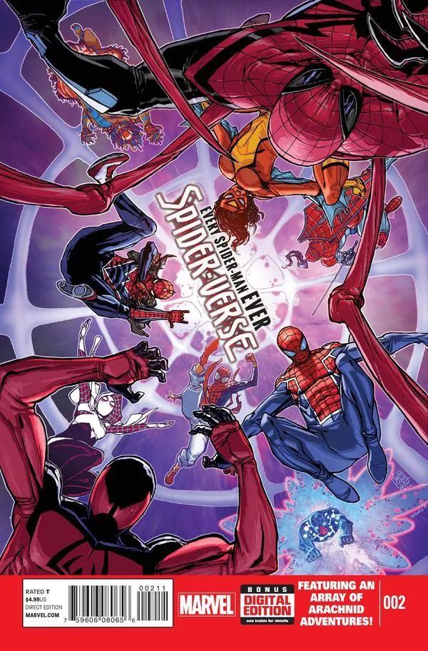 Cover of Spider-Verse #2