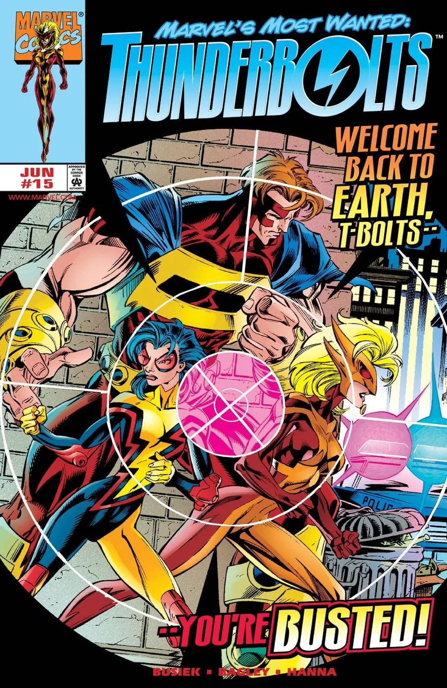 Cover of Thunderbolts #15