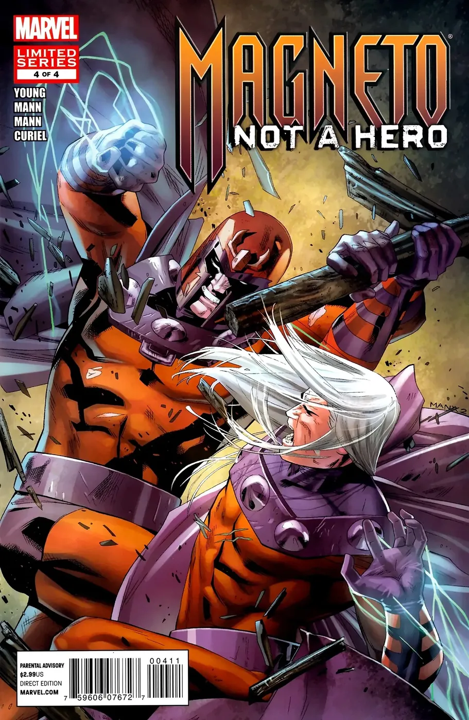 Cover of Magneto: Not a Hero #4
