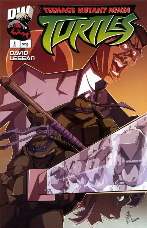 Cover of Teenage Mutant Ninja Turtles #2