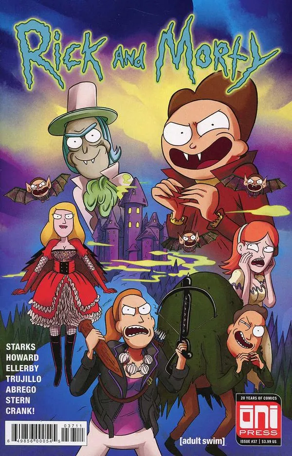 Cover of Rick and Morty #37
